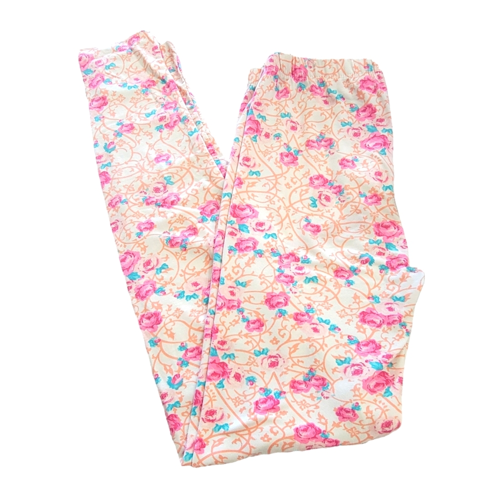 E & K Floral Leggings